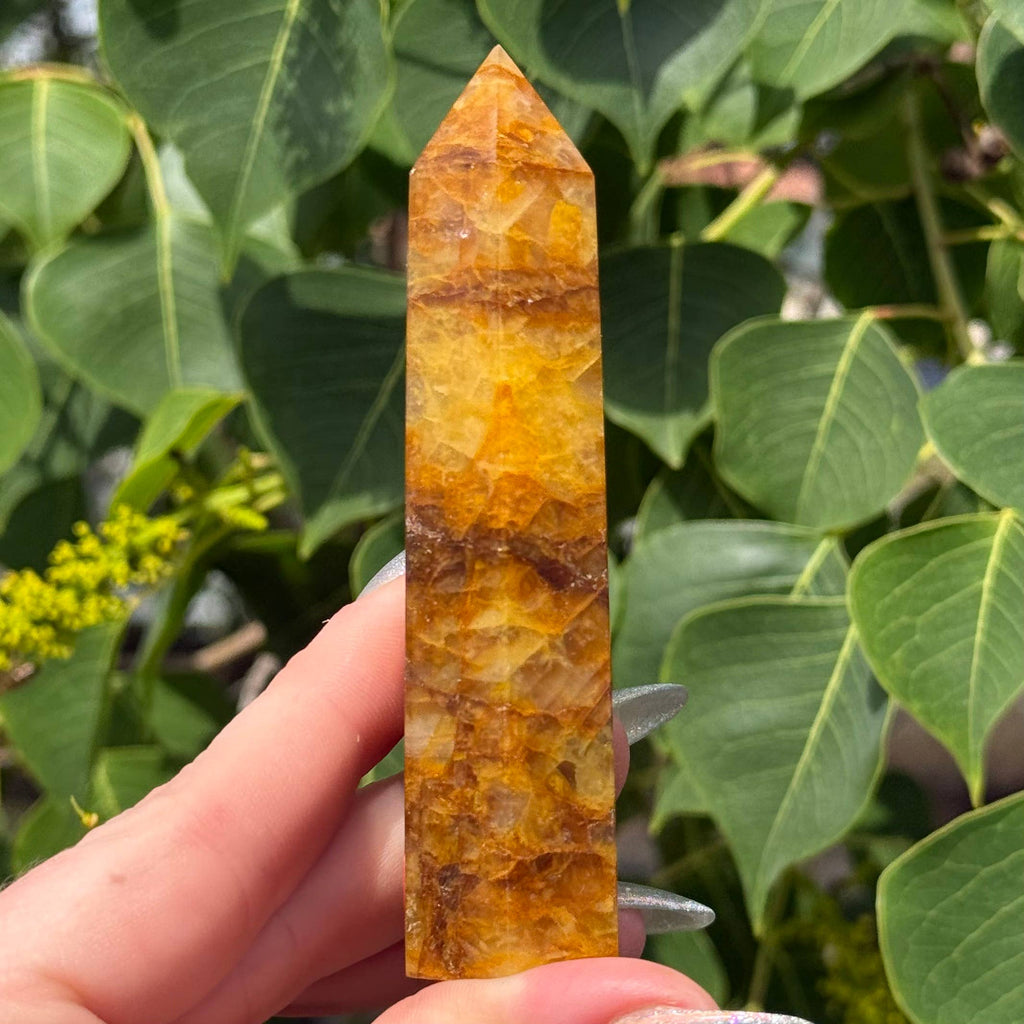 Golden Healer Quartz Tower