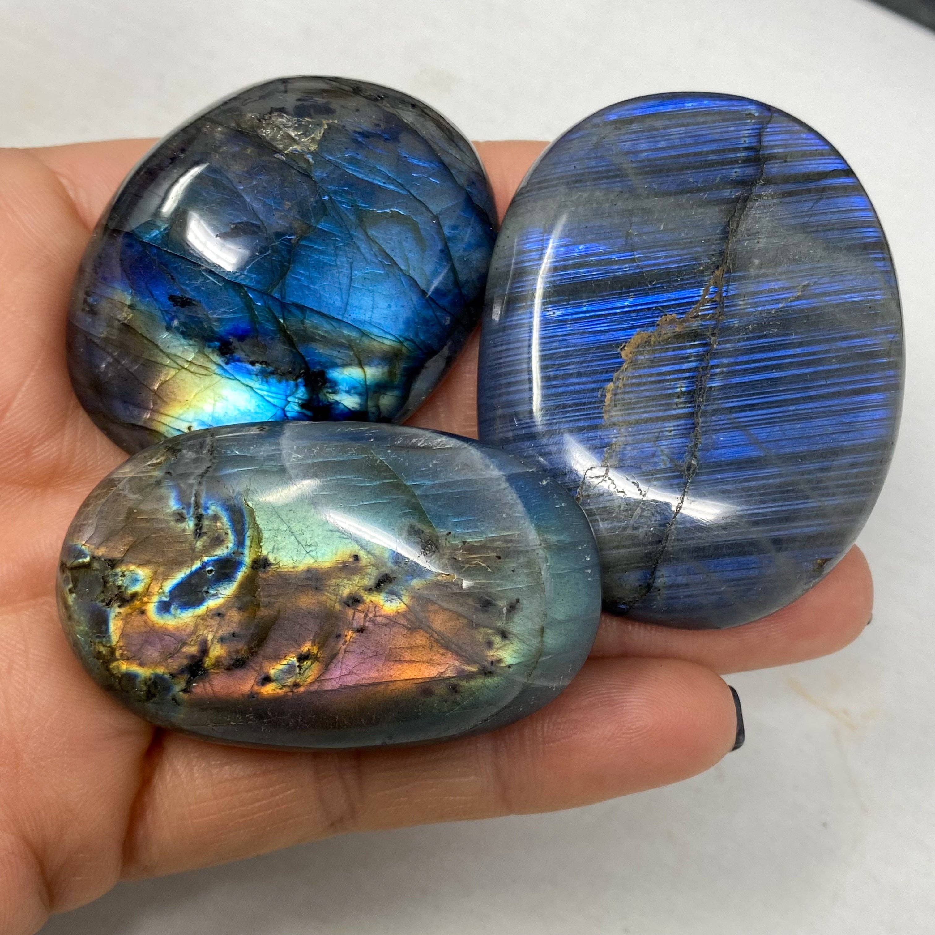 Labradorite Palm Stones