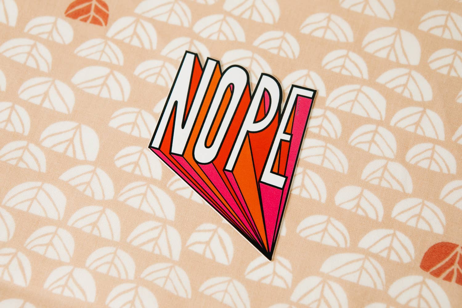 Nope Vinyl Decal Sticker