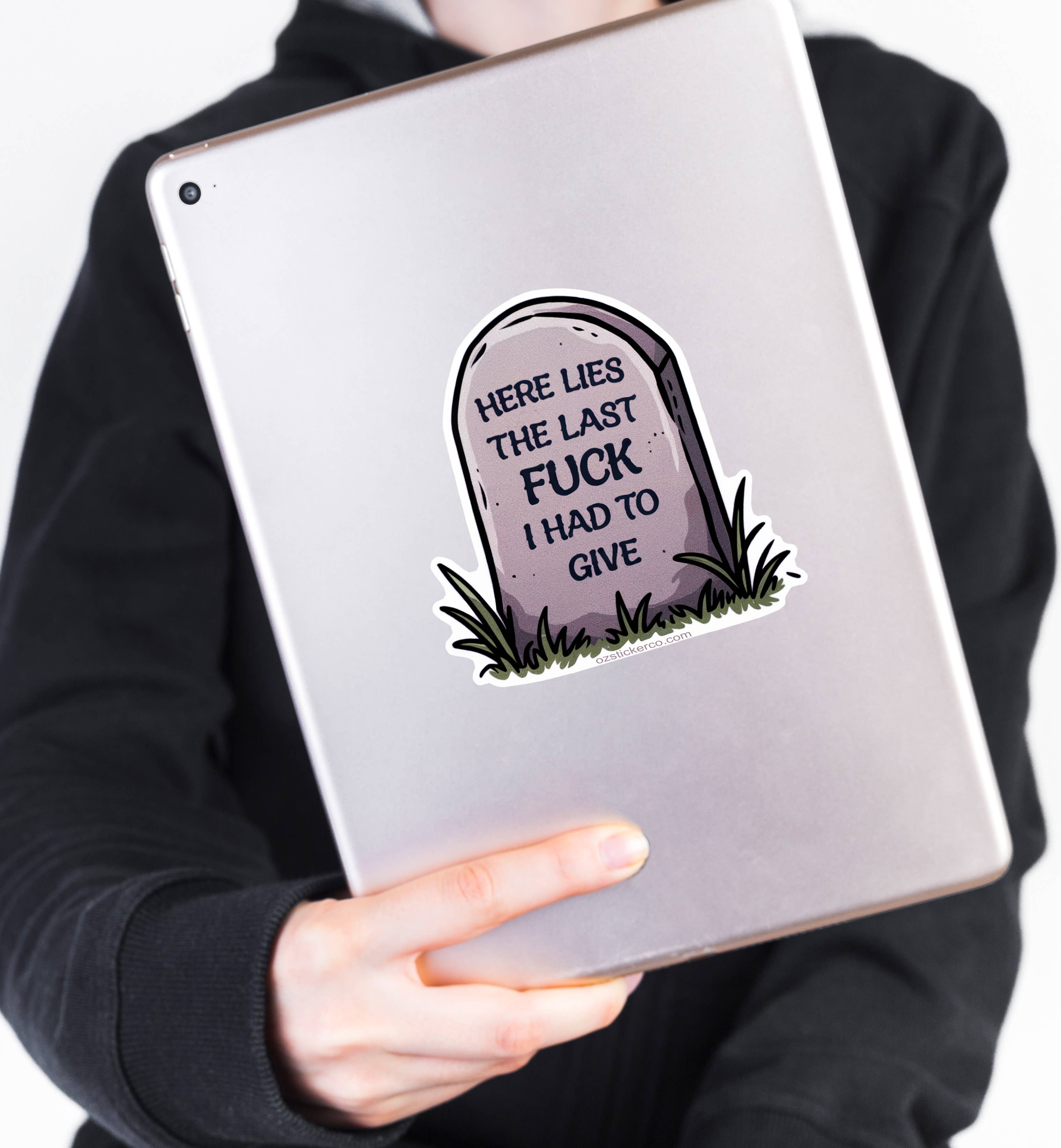 THE Last Fuck Tombstone Sticker