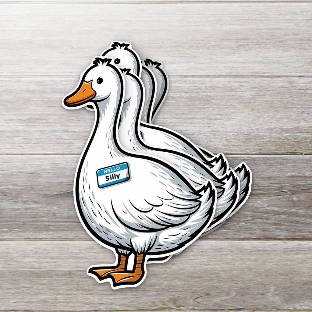 Silly Goose Sticker