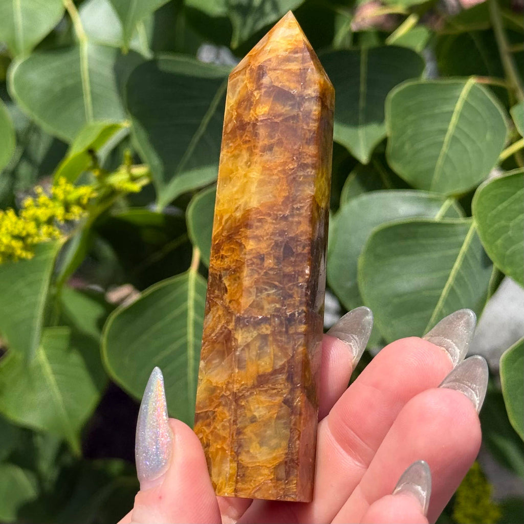 Golden Healer Quartz Tower