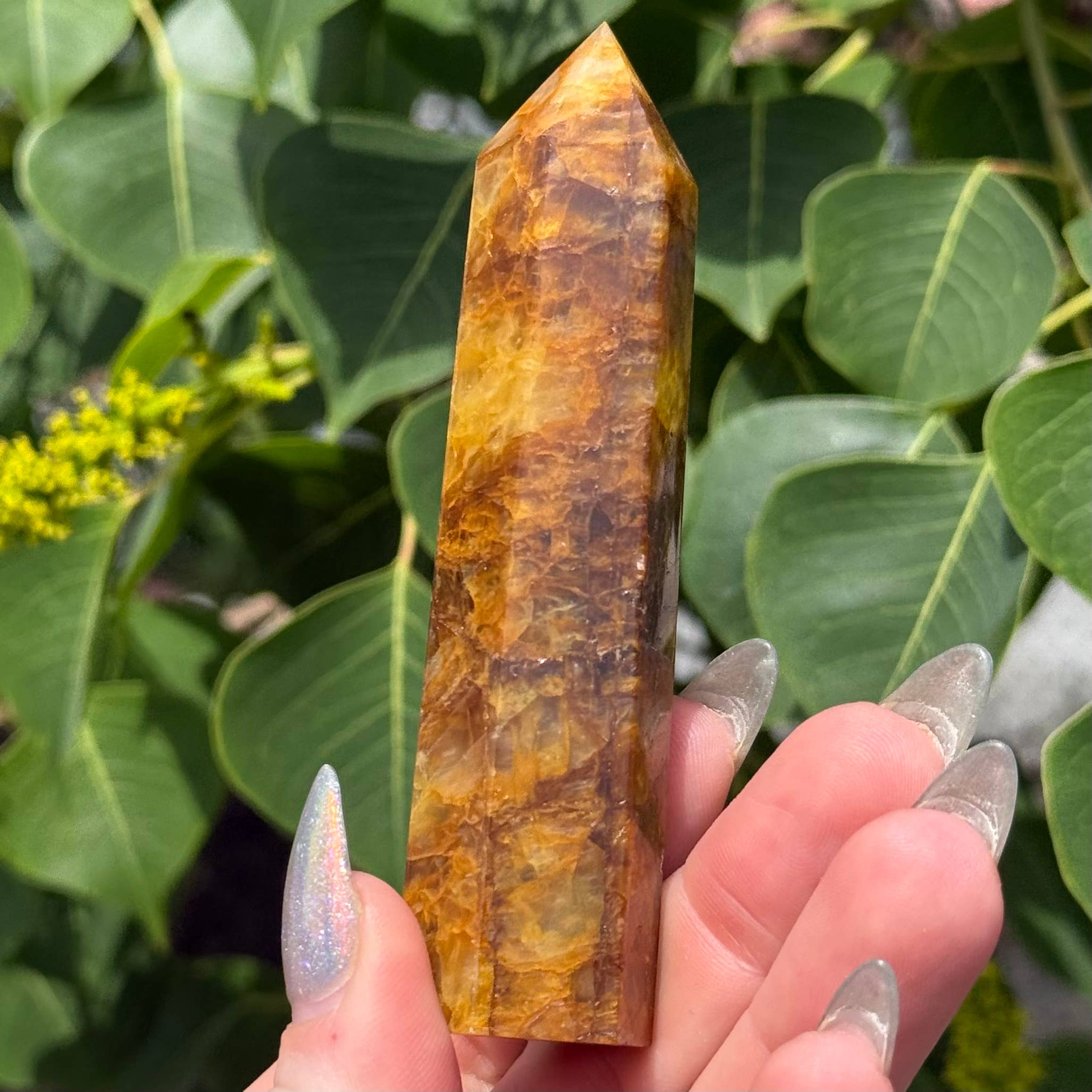 Golden Healer Quartz Tower