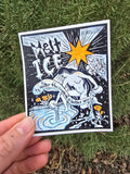 Melt ICE Vinyl Sticker for Immigrant Rights