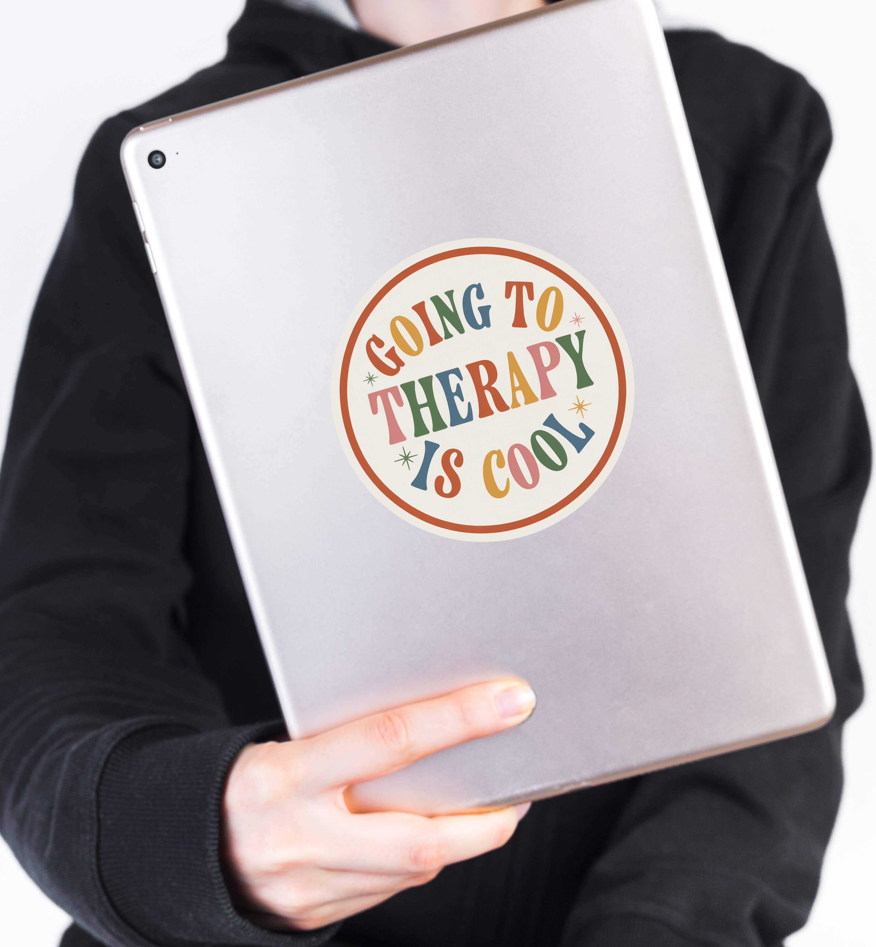Going To Therapy is Cool Sticker
