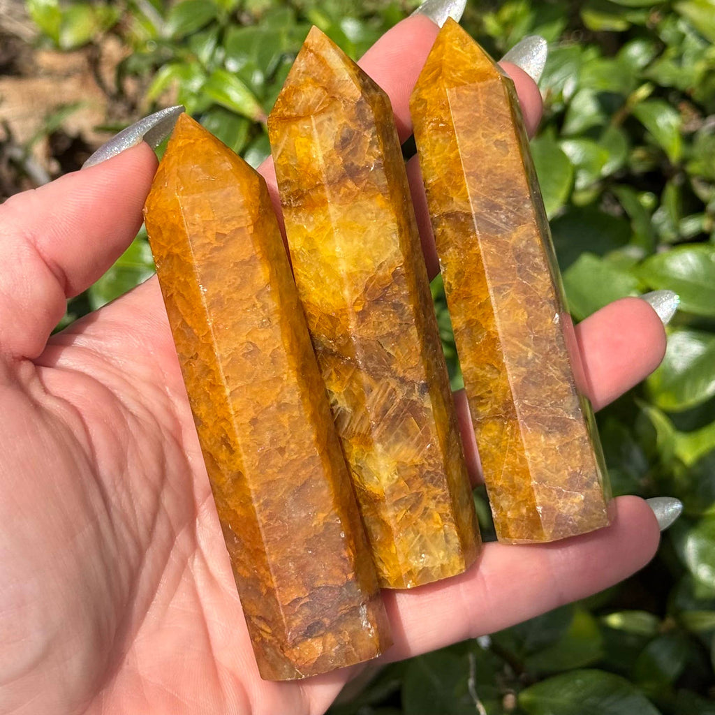 Golden Healer Quartz Tower