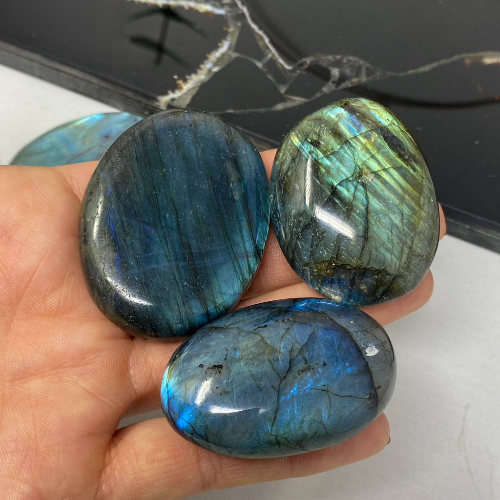 Labradorite Palm Stones