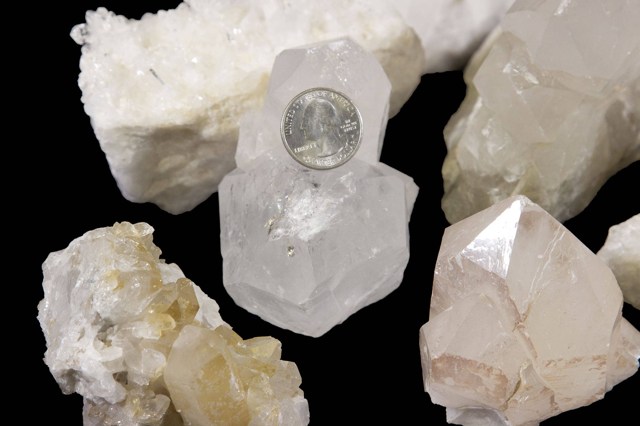 Clear Quartz Crystal Cluster
