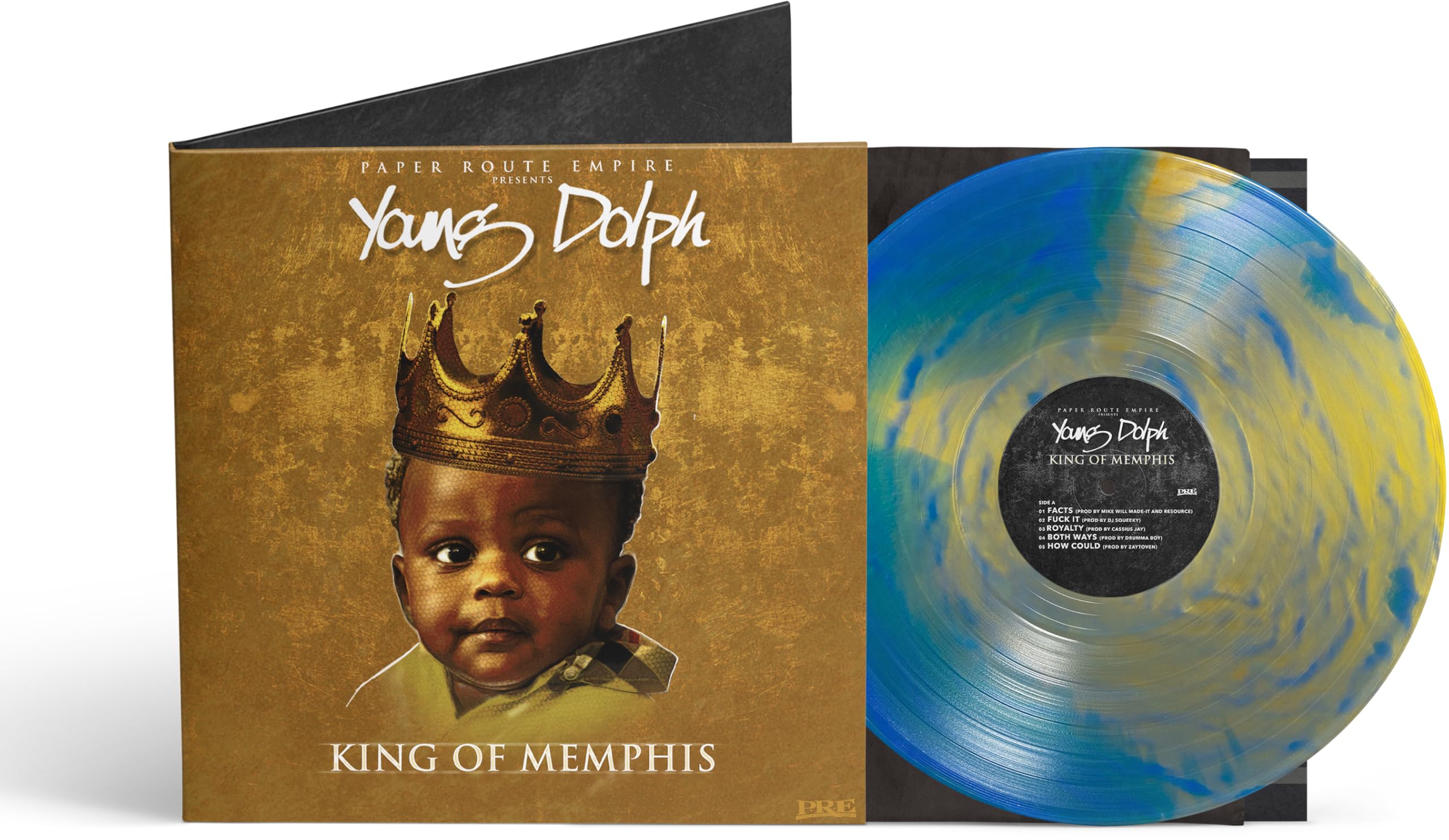 King of Memphis 10 Yr Anniversary Royalty Blue/Gold