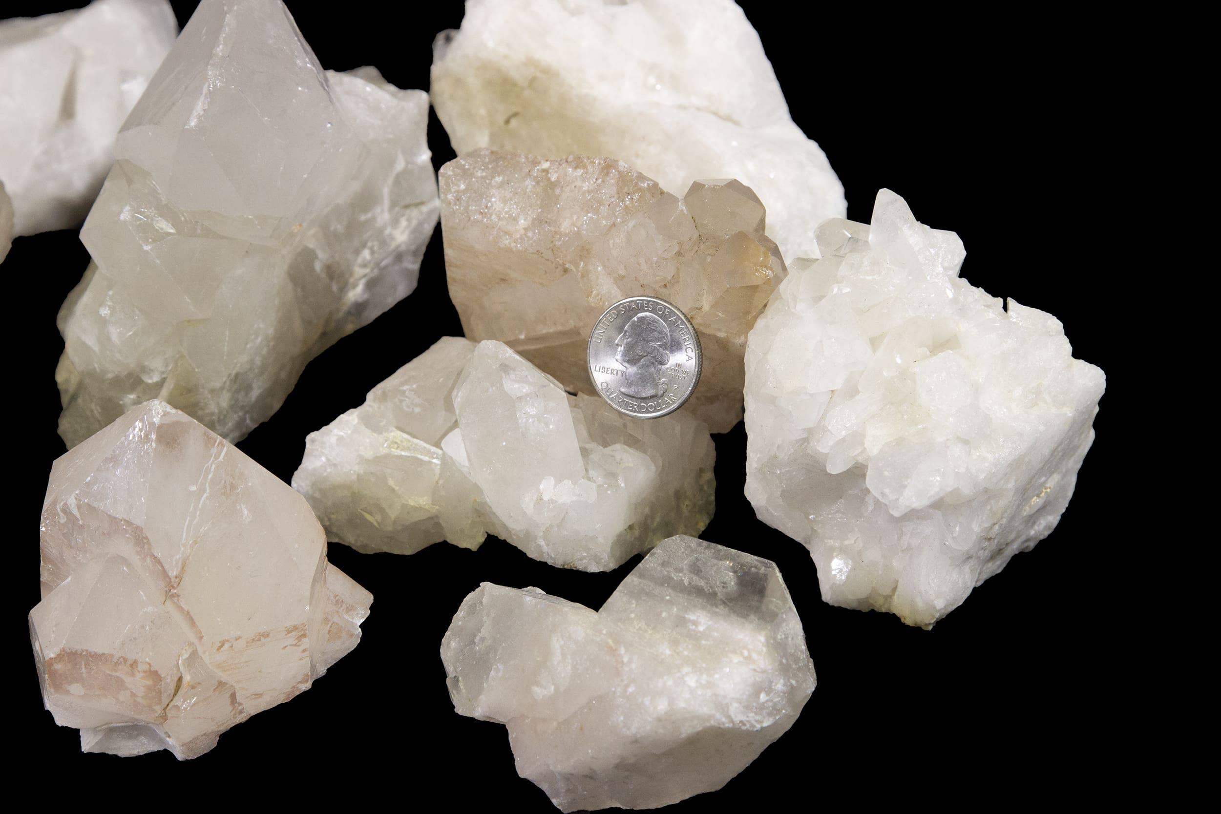 Clear Quartz Crystal Cluster