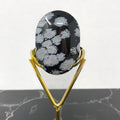Snowflake Obsidian Palm Stone