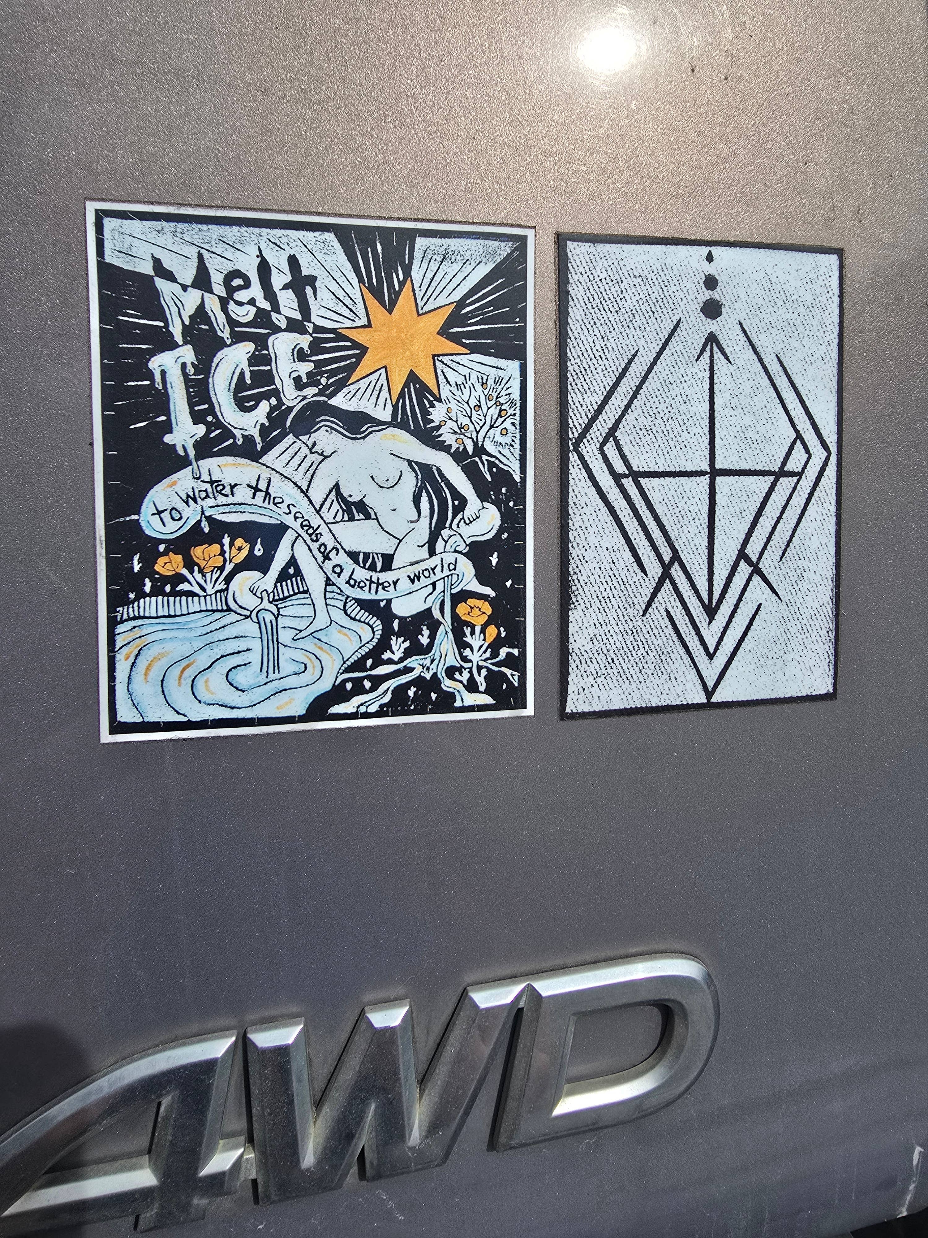 Melt ICE Vinyl Sticker for Immigrant Rights
