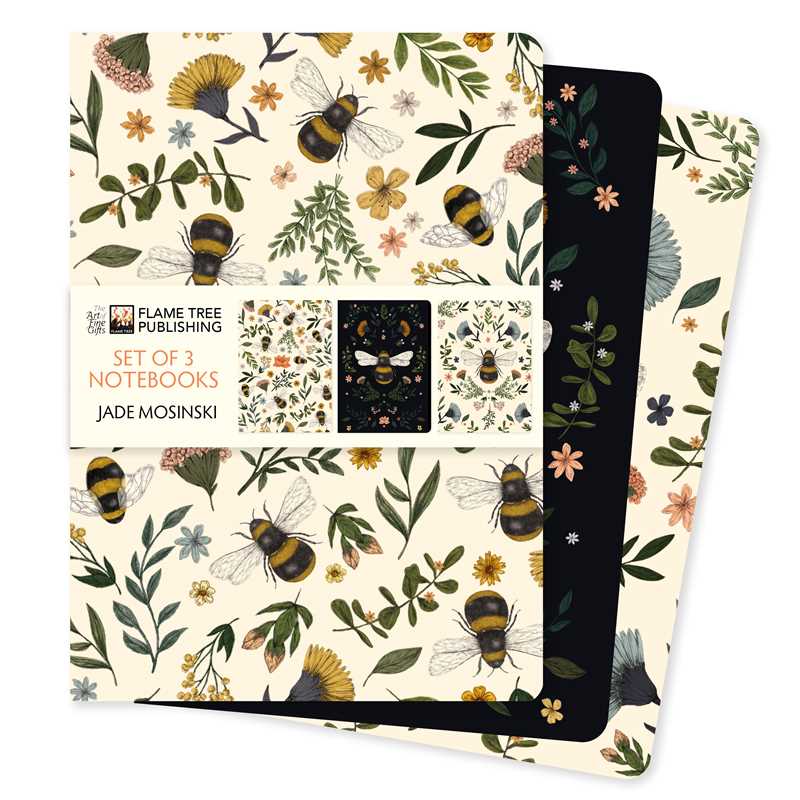 Jade Mosinski Set of 3 Standard Notebooks by