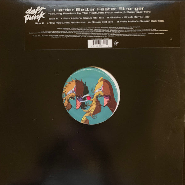 Daft Punk - Harder Better Faster Stronger 12" Single