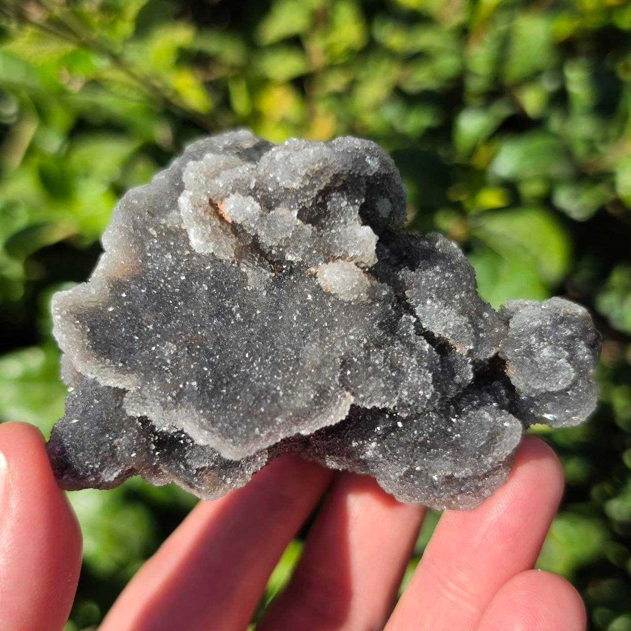 Druzy Grey/Black Chalcedony - Individually Sold