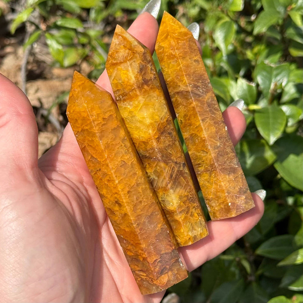 Golden Healer Quartz Tower