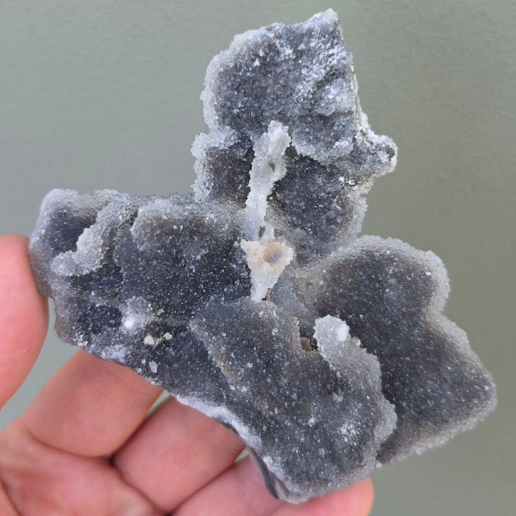 Druzy Grey/Black Chalcedony - Individually Sold