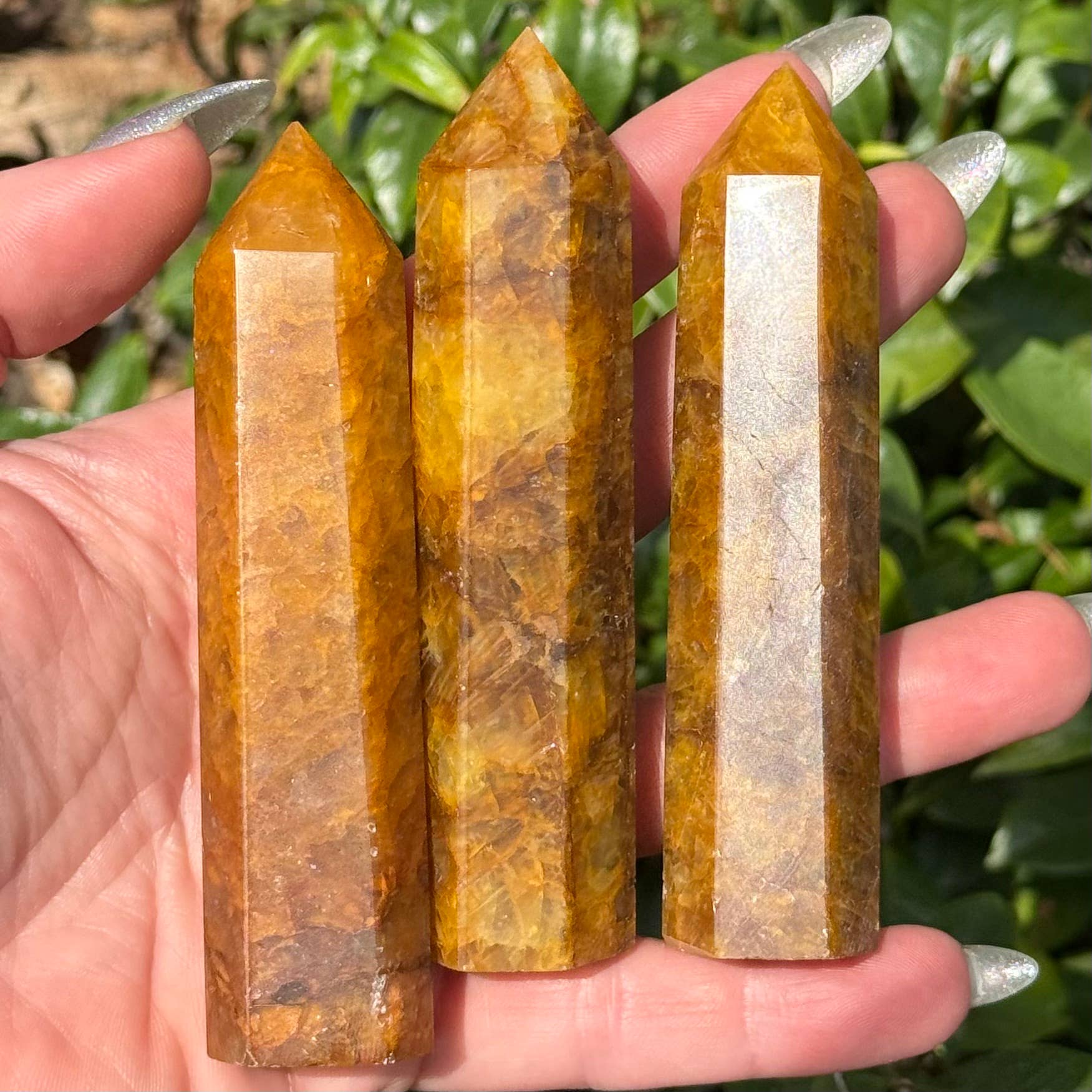 Golden Healer Quartz Tower