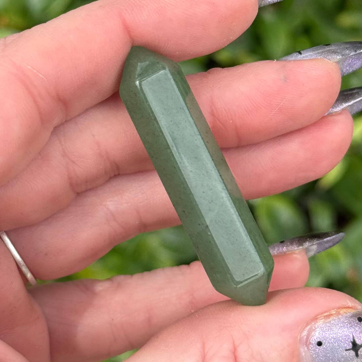 Green Aventurine Doubly Terminated Point