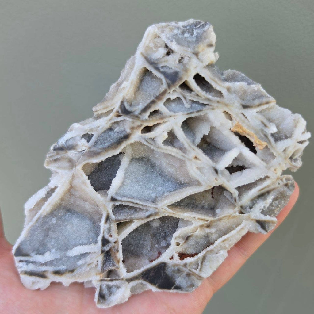Druzy Chalcedony Slab - Individually Sold