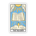 "The Reader" Tarot Card Sticker