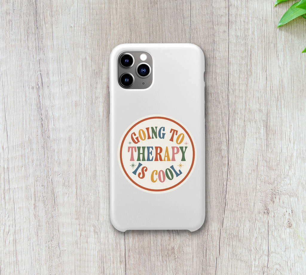 Going To Therapy is Cool Sticker