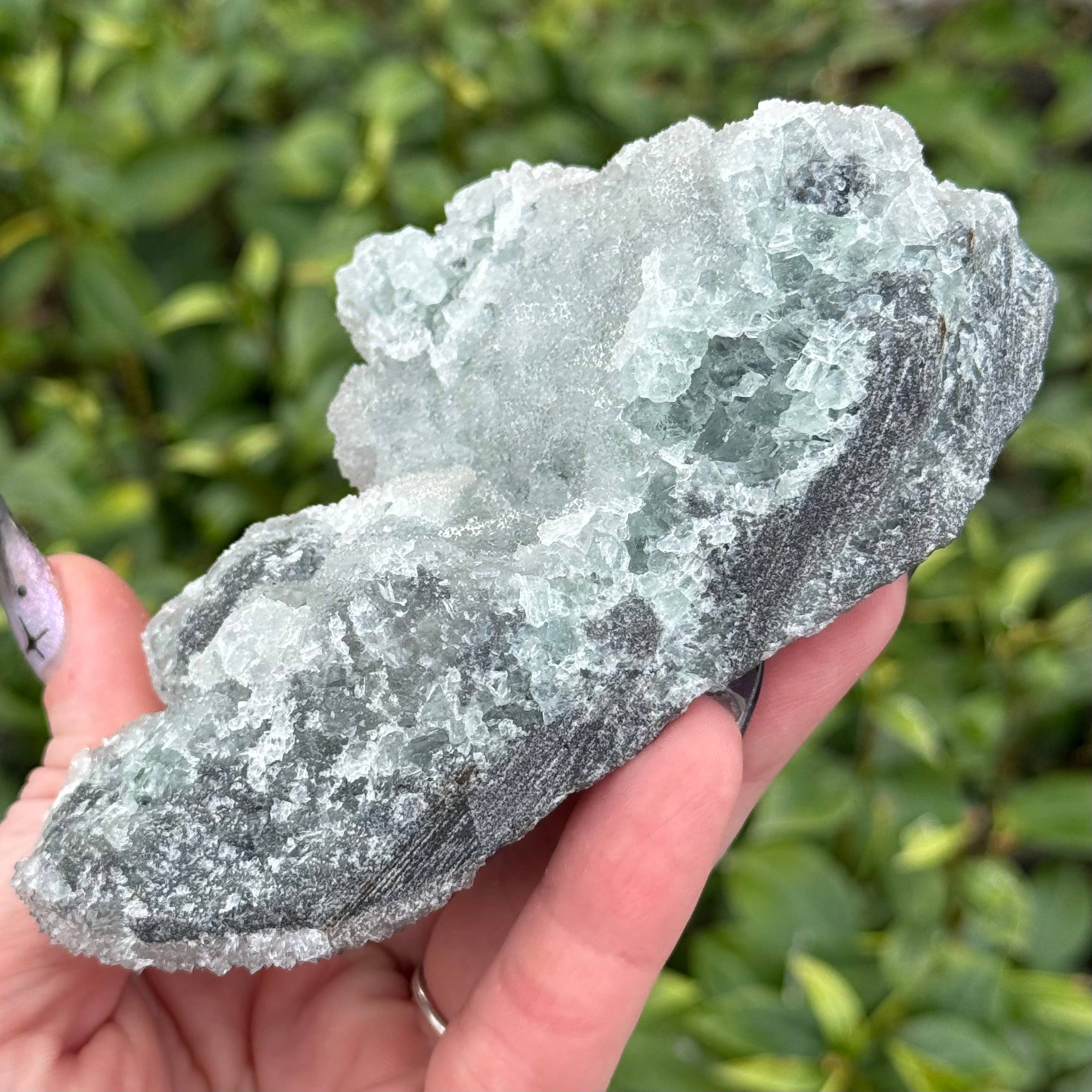 Quartz Covered Fluorite Specimen