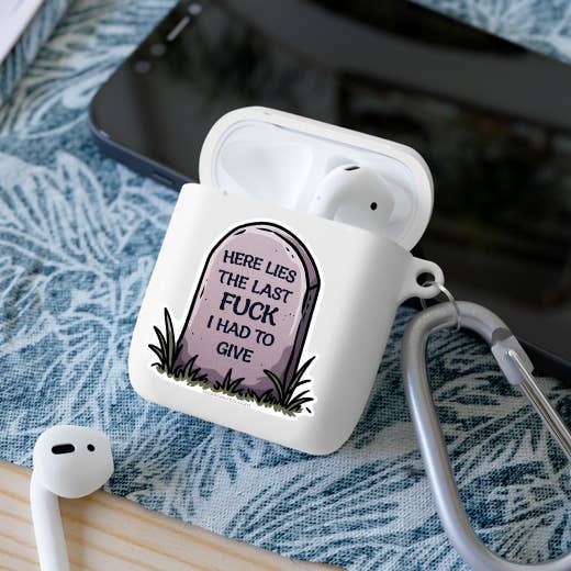 THE Last Fuck Tombstone Sticker