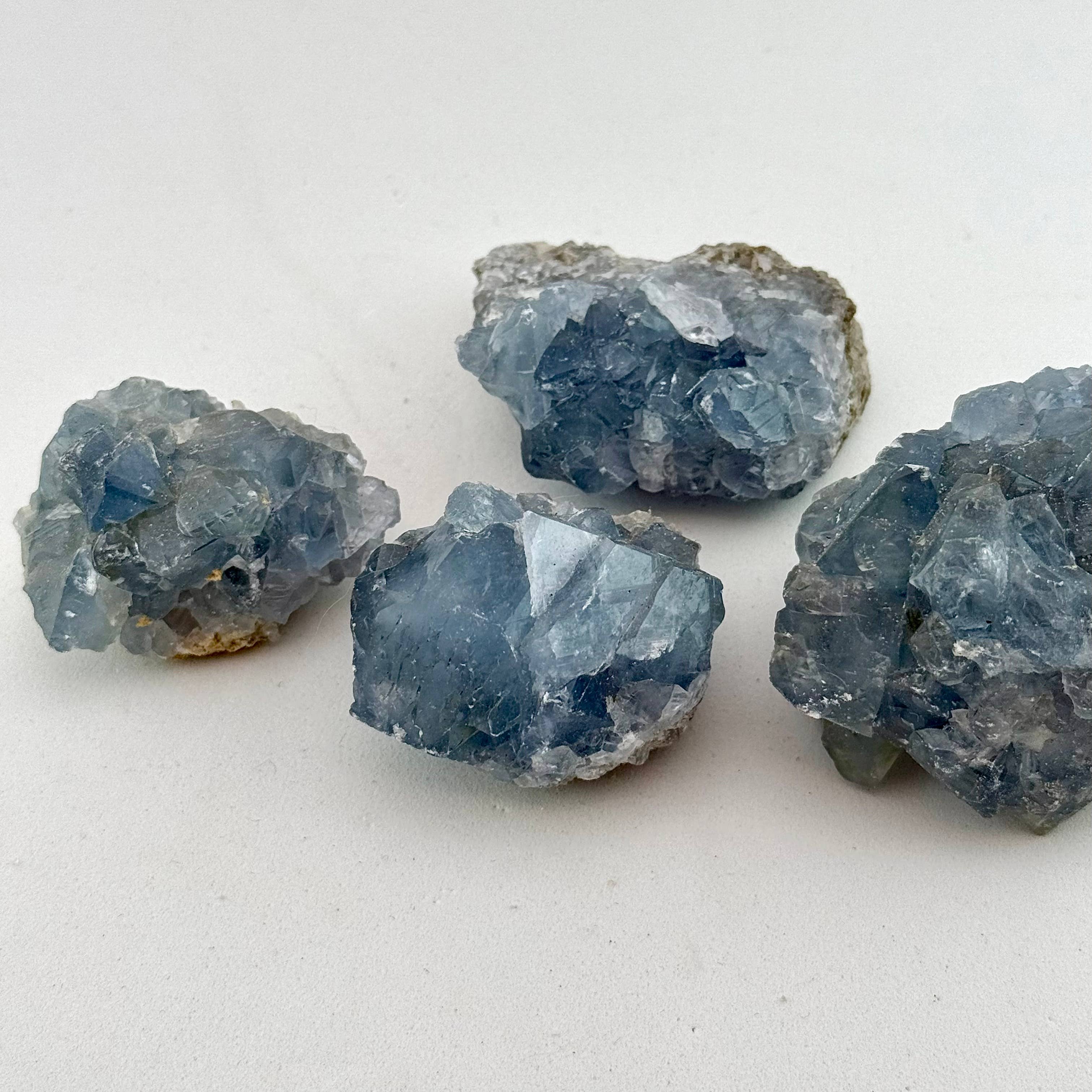Celestite Cluster Specimens Grade A