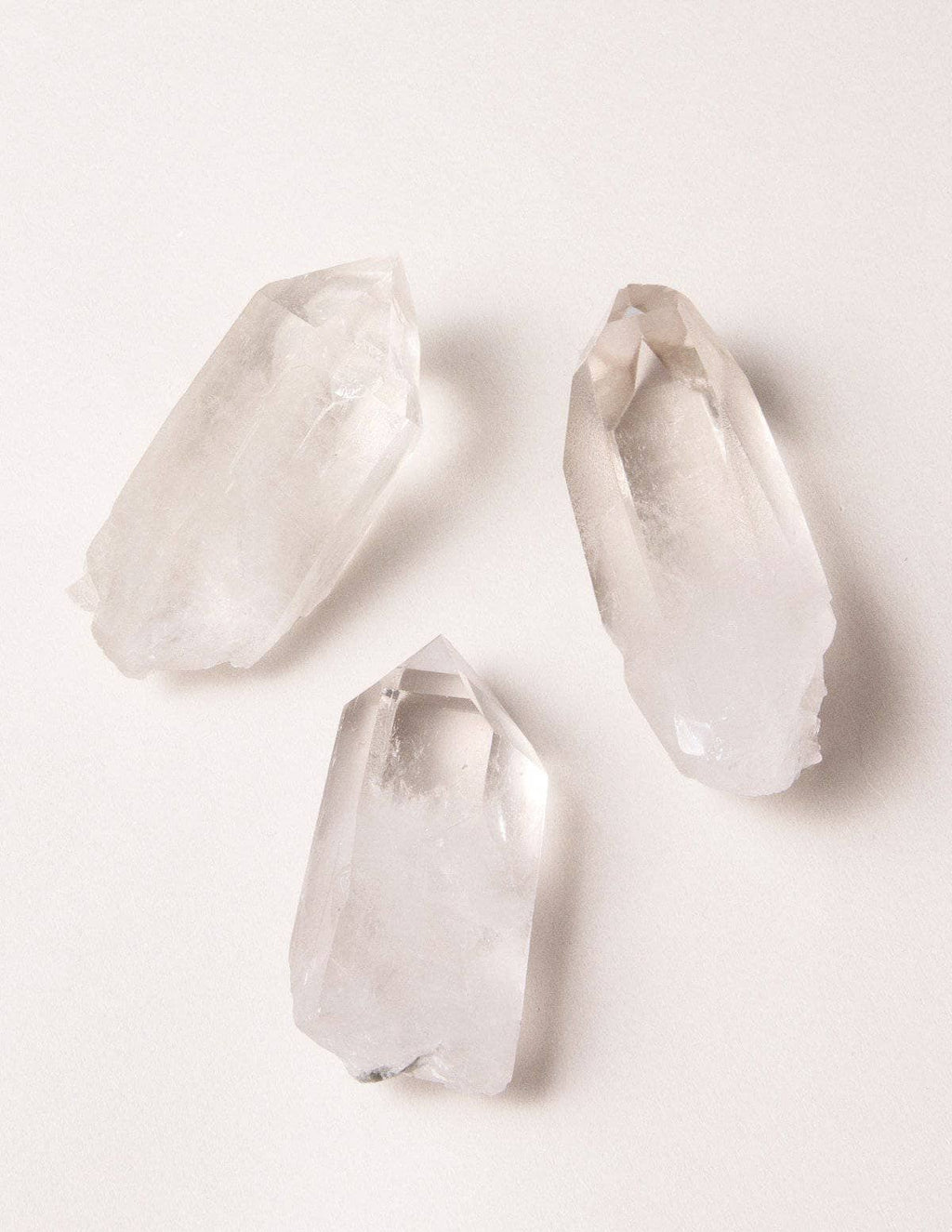 Clear Quartz Point - XL, Unpolished Natural Crystals