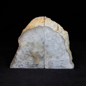 NATURAL AGATE BOOKENDS - Sold by Set