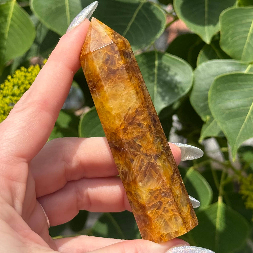 Golden Healer Quartz Tower