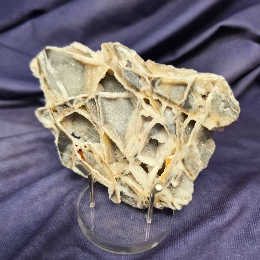Druzy Chalcedony Slab - Individually Sold